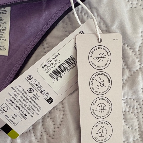 NEW! SmartWool Merino Wool Panties, Bikini Briefs - Picture 3 of 6